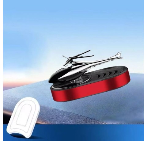 Cheirinho Ambientador De Ar Para Carro Difusor Giratório Helicóptero Alimentado Por Energia Solar Vermelho Cheirinho Ambientador De Ar Para Carro Difusor Giratório Helicóptero Alimentado Por Energia Solar Vermelho