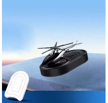 Cheirinho Ambientador De Ar Para Carro Difusor Giratório Helicóptero Alimentado Por Energia Solar Preto
