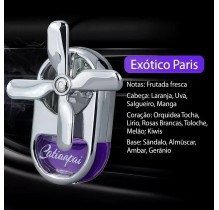 Mini Ventilador De Metal Com Difusor De Perfume Para Carro Roxo